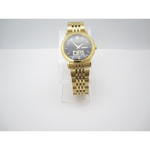 Men's Citizen Quartz 5 Bar WR DRI Employee Analog 37mm Causal Round Watch (F927) - Picture 5 of 10